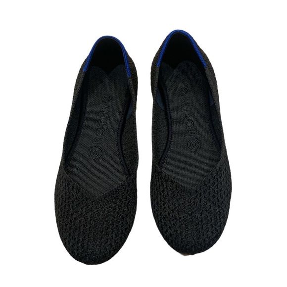 Rothy's Retired Honeycomb Black Flats size 7.5 - Picture 2 of 9